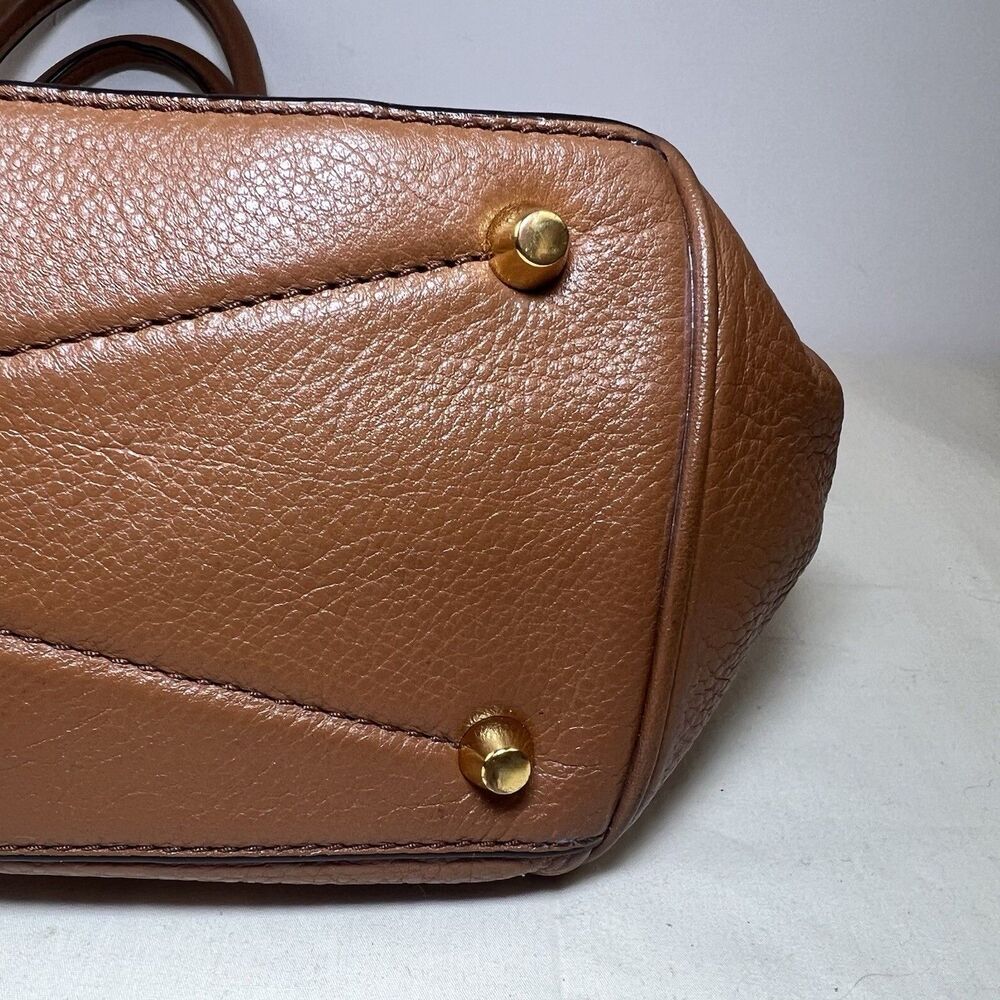 Marc Jacobs Tan Leather Satchel Shoulder Bag - Picture 13 of 16